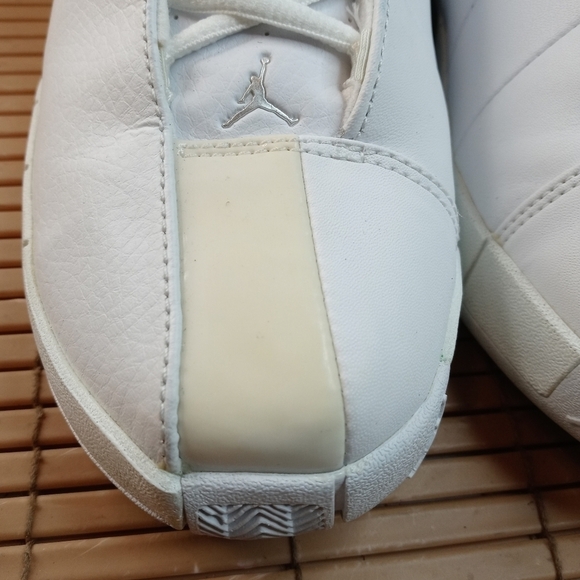 NIKE AIR JORDAN Team Elite II TE 2 White leather Basketball Shoes 310087-173 SIZ - Picture 5 of 12